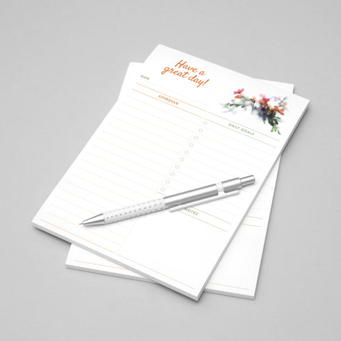 A5 Daily Planner - Daisy garden